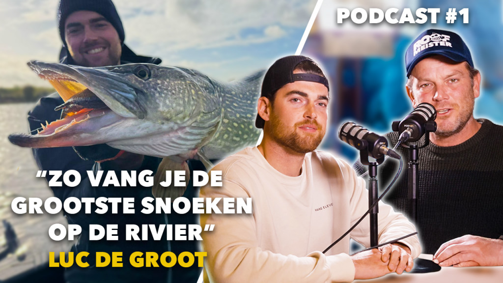 ***PODCAST*** Alles over oersterke metersnoeken op de rivier!