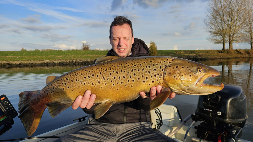 ***BREAKING*** MEGA zalm of zeeforel in NL!