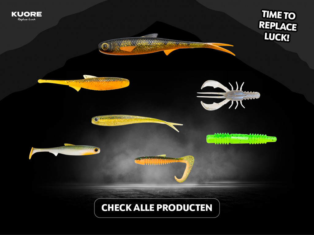 De nieuwe softbaits van Kuore zijn nu verkrijgbaar bij DeRoofvisser.com!