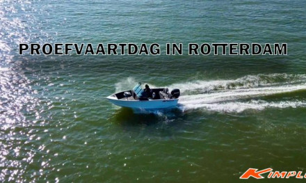 Proefvaartdag in Rotterdam met gloednieuwe Kimple vismachines!