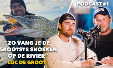 ***PODCAST*** Alles over oersterke metersnoeken op de rivier!