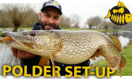 Met deze hengels vist MEHMET op POLDERSNOEK