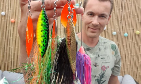 Spinnerbaits – Het wapen tegen waterplanten – Sander Paans