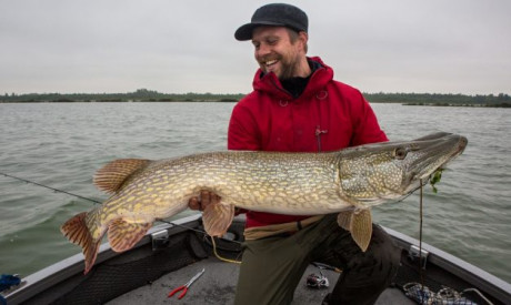 Zo vang je snoek in november – Bertus Rozemeijer