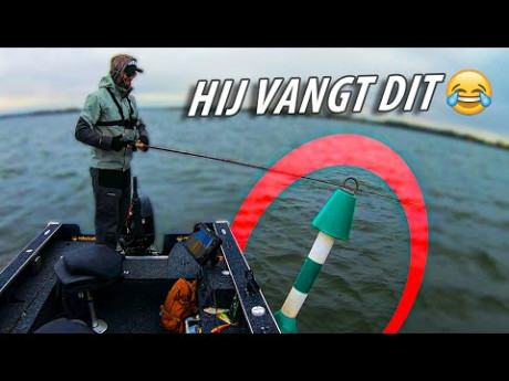Snoek battle tussen Sean Wit & Wietze Woudijk