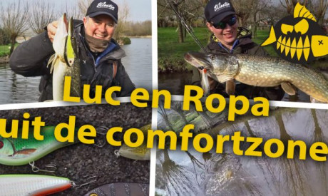 ***Roofmeister VIDEO*** Luc Coppens en Robert-Paul Wolters uit hun comfortzone – Snoeken vanaf de kant