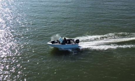 Proefvaartdag in Rotterdam met gloednieuwe Kimple vismachines!