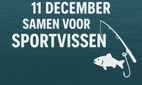 Oproep sportvissers: wees erbij op 11 december!