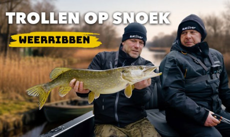 ***VIDEO*** TROLLEN OP SNOEK in de WEERRIBBEN – Mooie VISSEN + WINACTIE